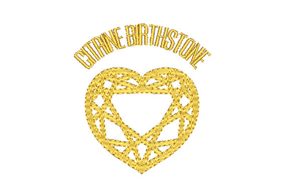 Citrine Birthstone Faceted Heart Design Review