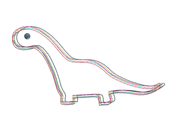 Dino Scribble Stitch: A Designer Review