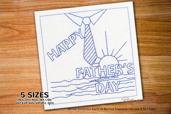 Fathers Day Embroidery Design Review for Real Projects