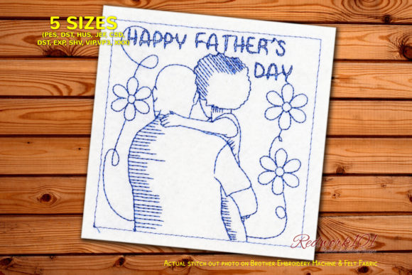 Fathers Day Greetings Embroidery Design Review