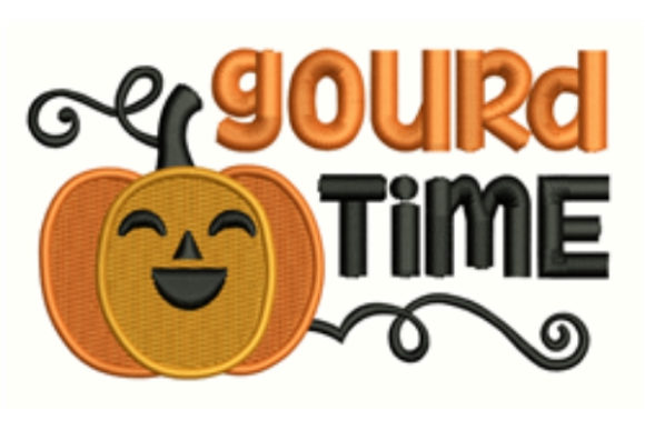 Gourd Time: A Seasonal Embroidery Review