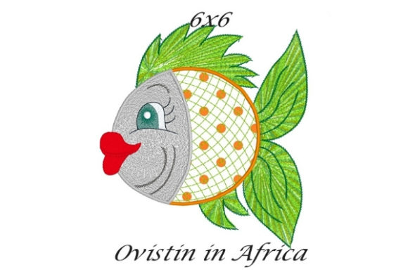 Green Orange Sassy Applique Fish Review