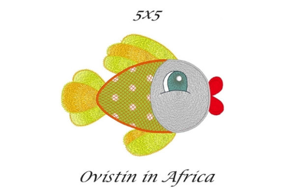 Orange Yellow Sassy Applique Fish Review