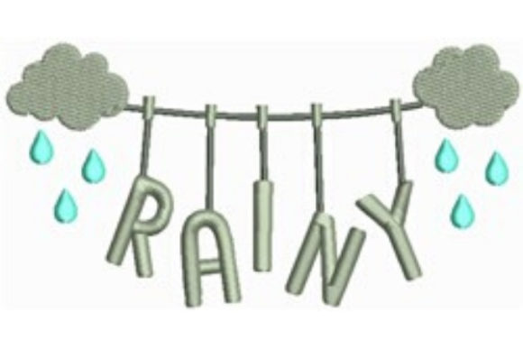 Rainy Clothesline Embroidery Design Review