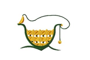 Reviewing the Moon Tea Cup Embroidery Design